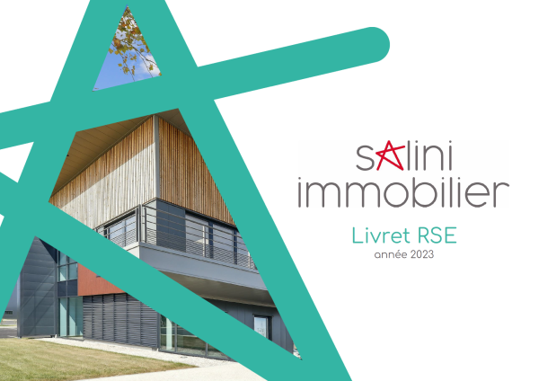 couverture salini immobilier livret RSE 2023 - Atoile verte